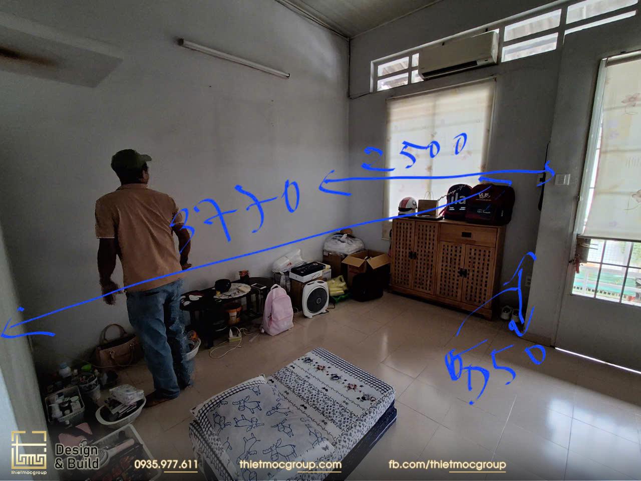 CẢI TẠO CĂN HỘ CHUNG CƯ CŨ QUẬN 3 2 khao sat cai tao phong khach can ho