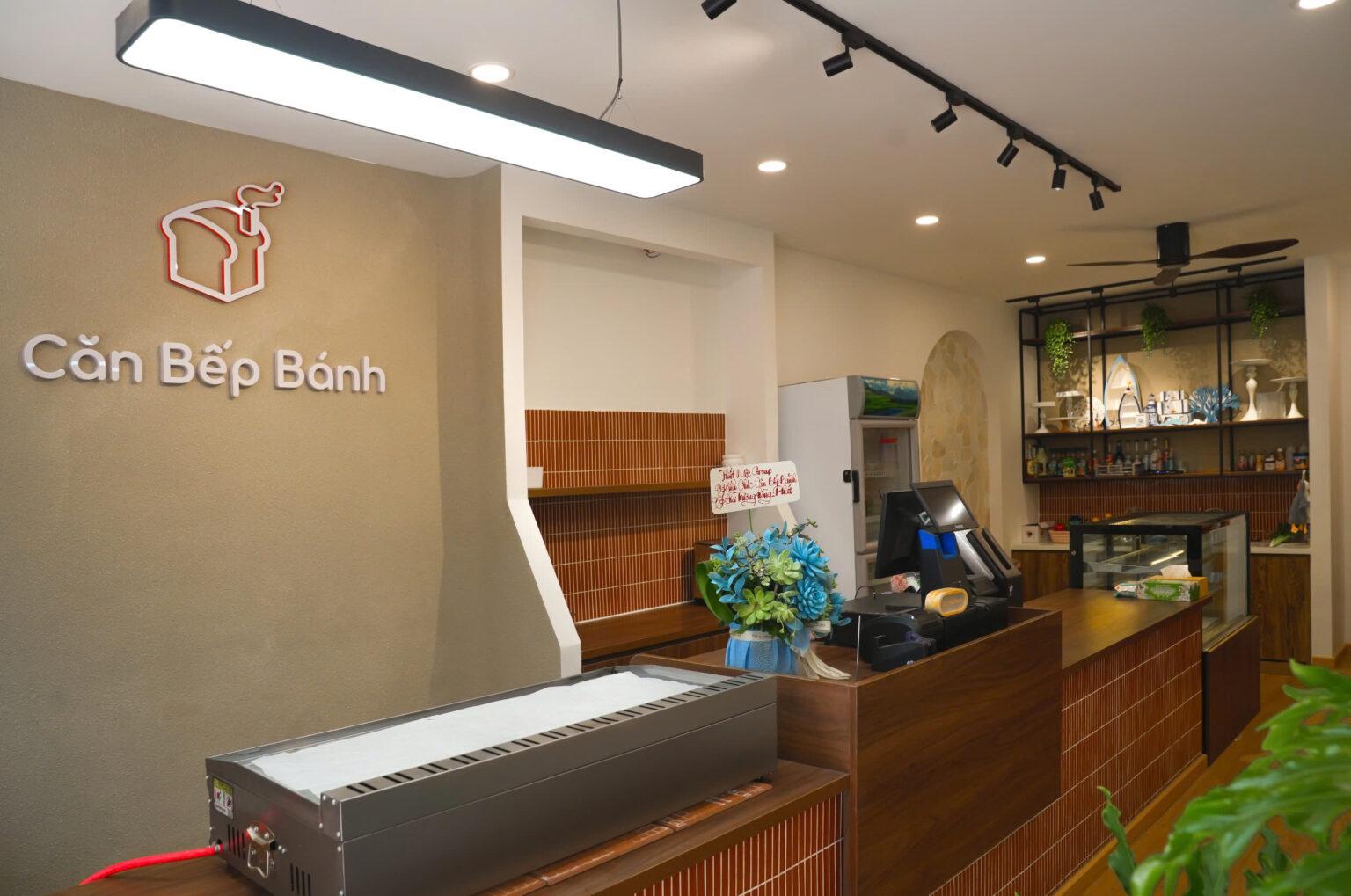 thi công hoàn thiện tiệm bánh ngọt