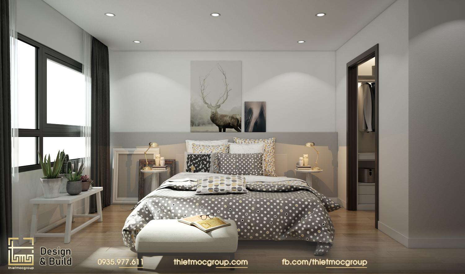 THIẾT KẾ NỘI THẤT CĂN HỘ, CHUNG CƯ 2 PHÒNG NGỦ 29 thiet ke noi that can ho chung cu 2