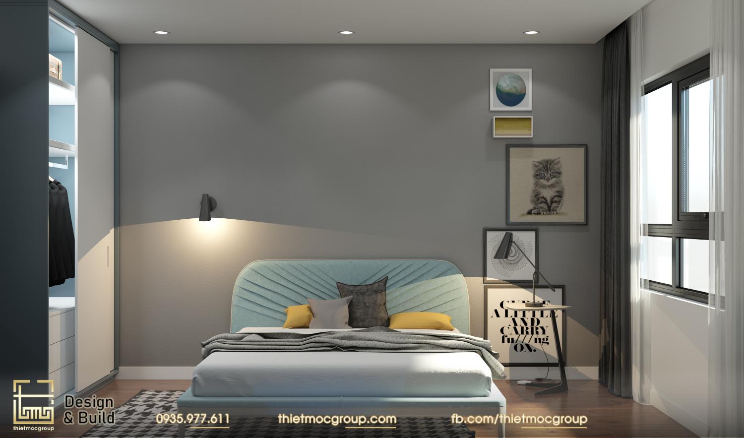 THIẾT KẾ NỘI THẤT CĂN HỘ, CHUNG CƯ 2 PHÒNG NGỦ 23 thiet ke noi that can ho chung cu 8