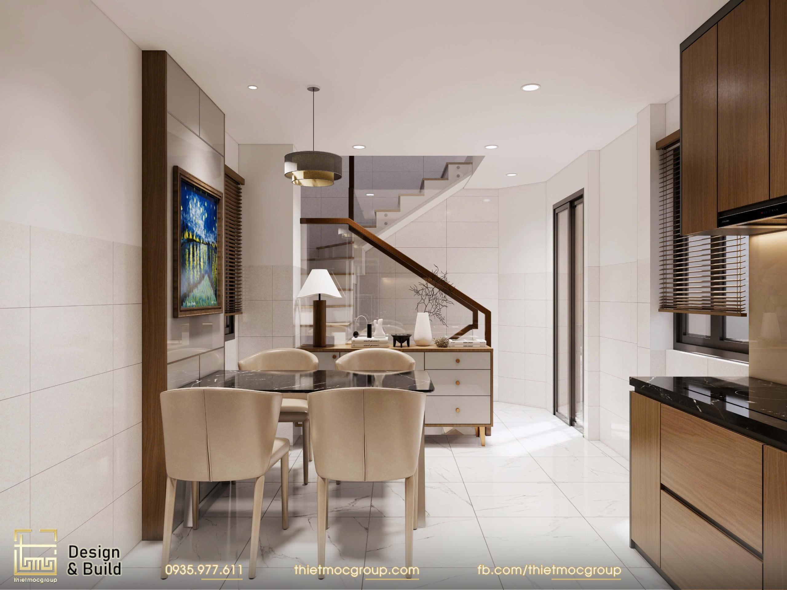 thiet ke nha pho dien tich nho